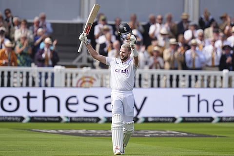England Vs Sri Lanka 2nd Test Day 2: England's Gus Atkinson celebrates his century